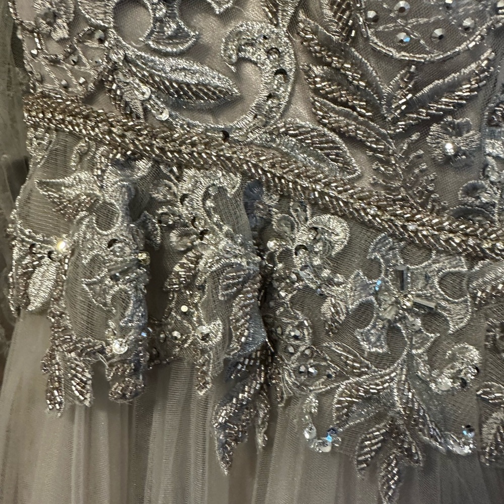✔️#66B BNWT MAC DUGGAL LACE ILLUSION SWEETHEART NECK GOWN #11168 - Picture 9 of 12